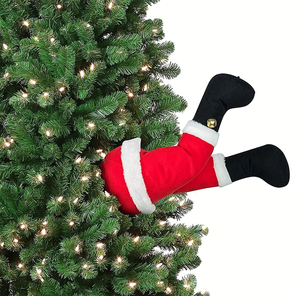  Christmas Elf Body Tree Decorations, Christmas Tree Decor Elf  Arms Stole Christmas Elf Stuffed Leg Stuck Xmas Tree Topper Garland  Ornaments Pose-able Plush Legs for Tree Ornaments (Arms+Legs) : Home 