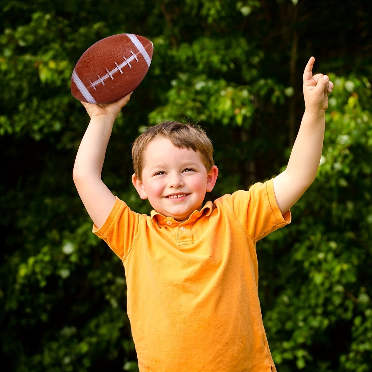 American football ball number 5, five | Kids T-Shirt