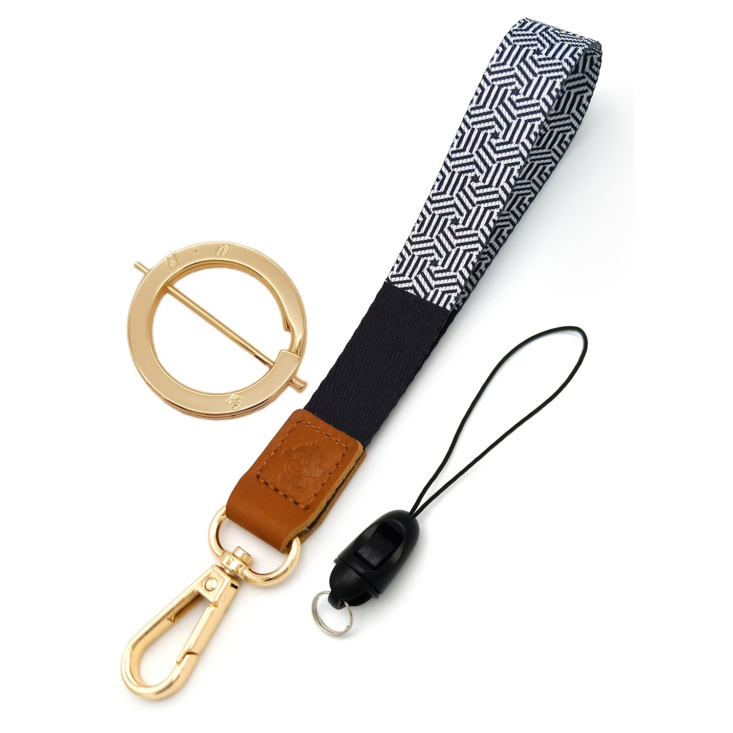 Thickened And Soft Twill Wrist Lanyard and Phone Tether Tab Cute Wristlet  Mobile Phone Lanyard for Keys, Keychain, Wallet, Id Holder, Cell Phone