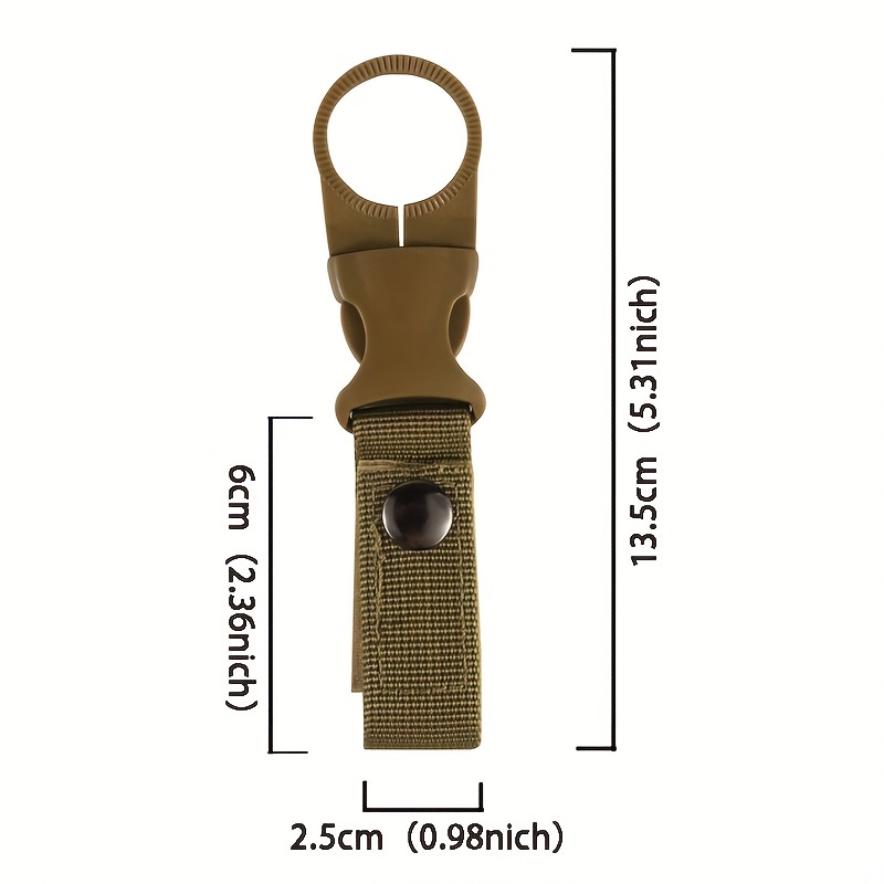 Outdoor Water Bottle Holder Hook Hanging Bottle Buckle Clip