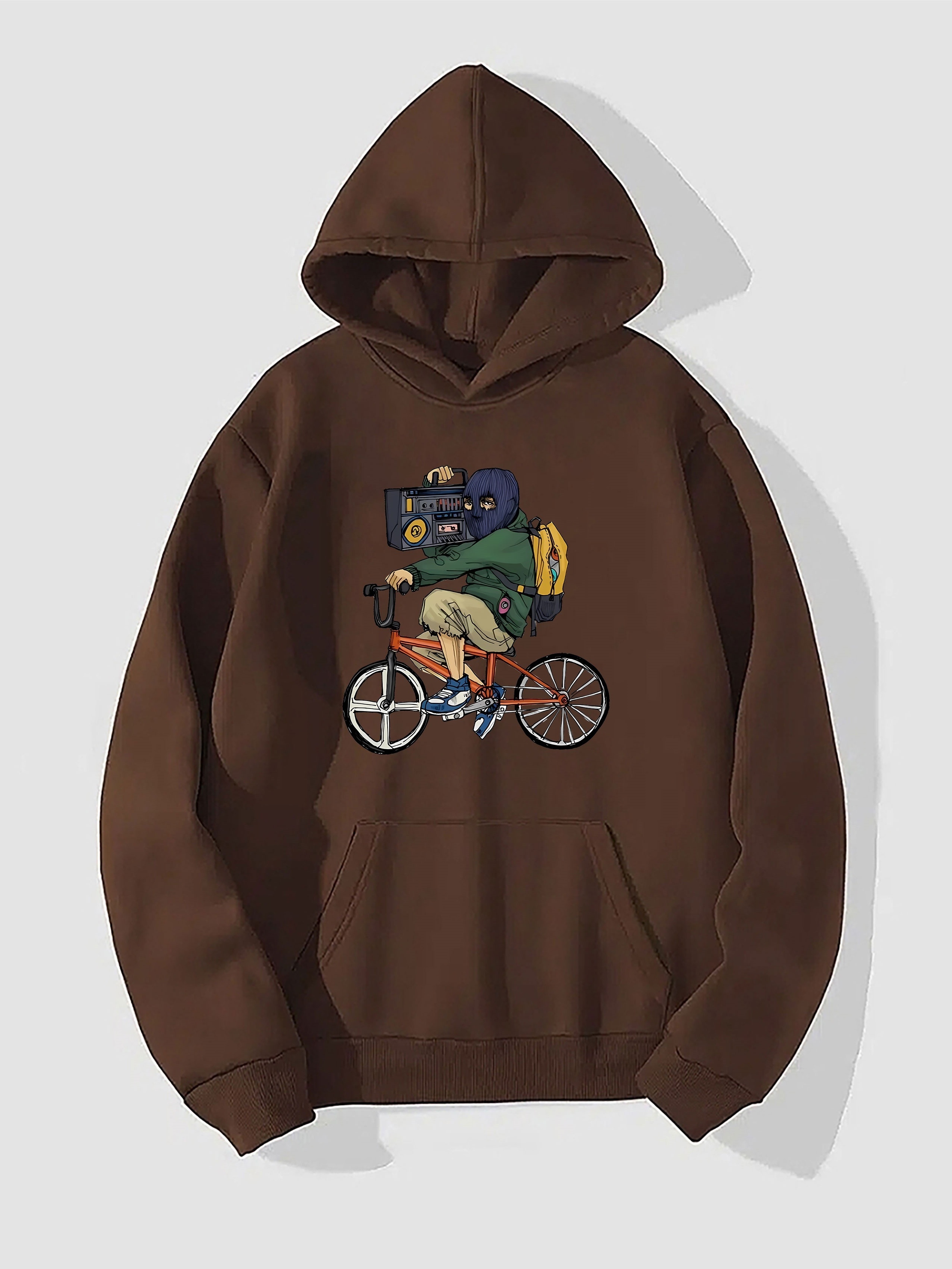 Printed Hoodie - Light beige/Tom and Jerry - Men