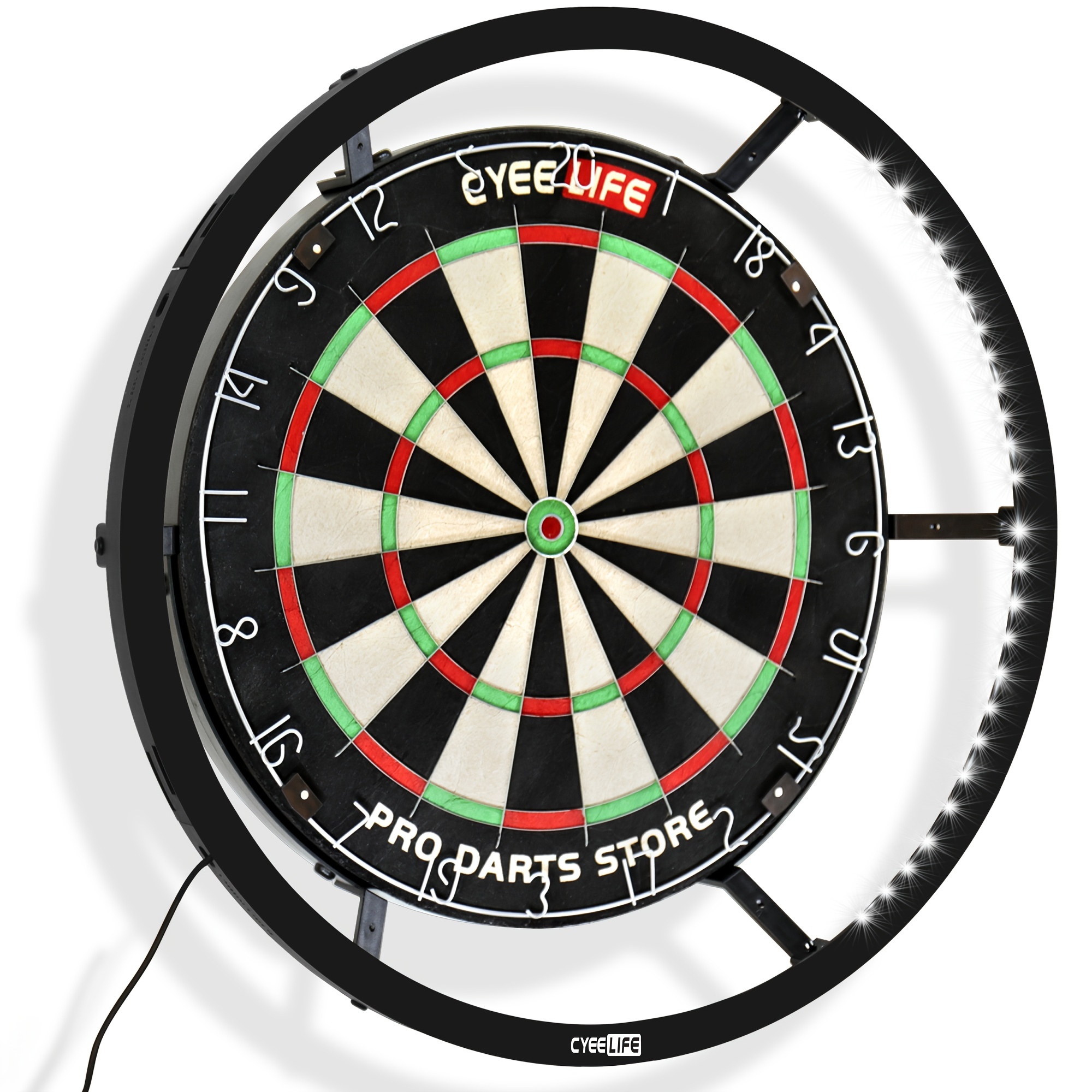 Combinatieset dartflights en shafts - 4 sets per verpakking