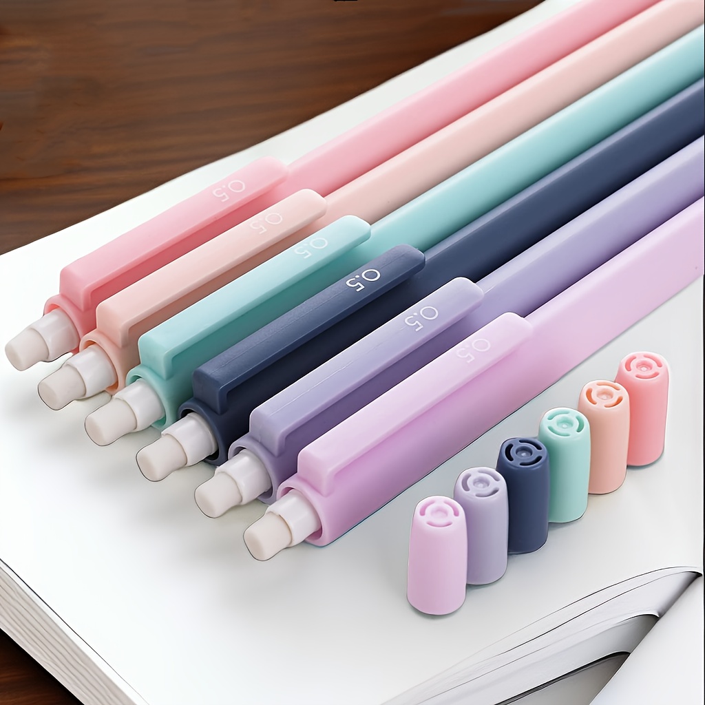 Pastel Color Thick Core Unbreakable Student Writing And - Temu
