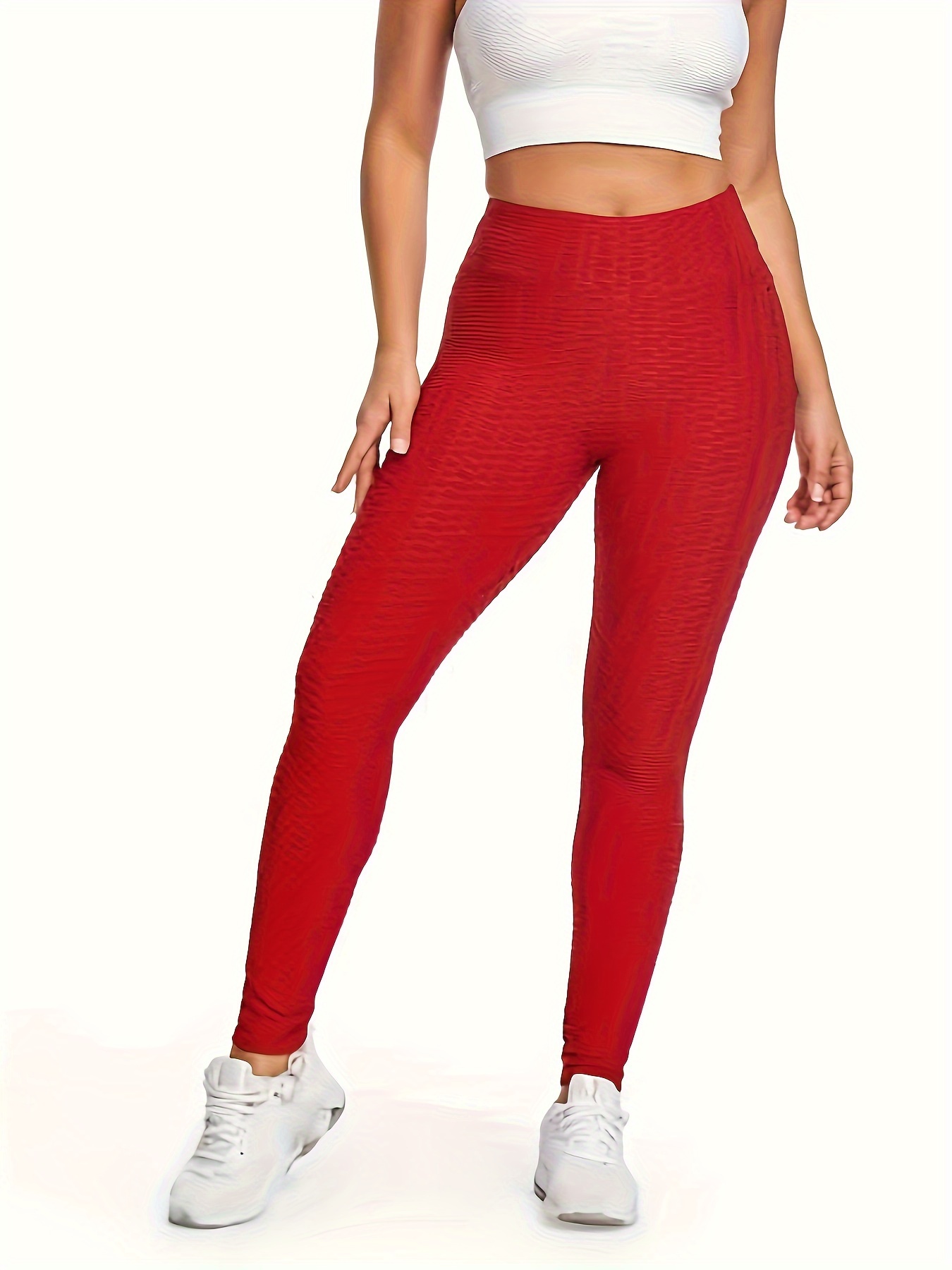Guowenbow Unlined Yoga Pants Leggings Sport Fitness High Waist Hip-up  Smashed Pants Women Gradual Exercise Fitness Skin Friendly Trousers (Size :  Small) : Buy Online at Best Price in KSA - Souq