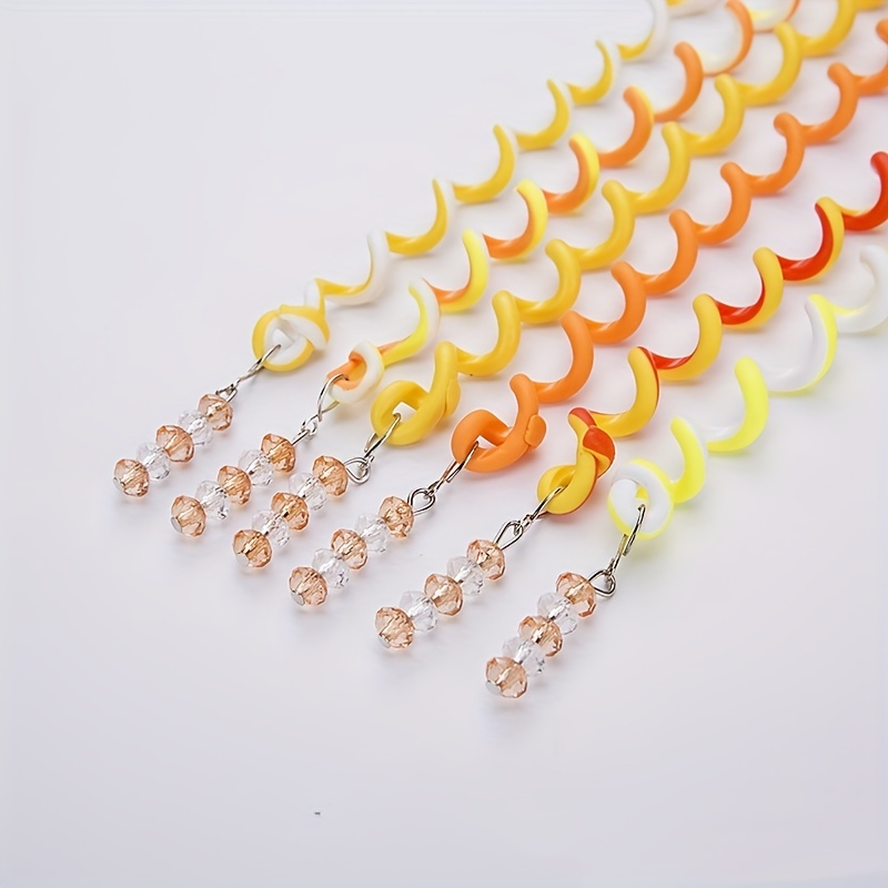 6pcs Colorful Crystal Headbands for Girls