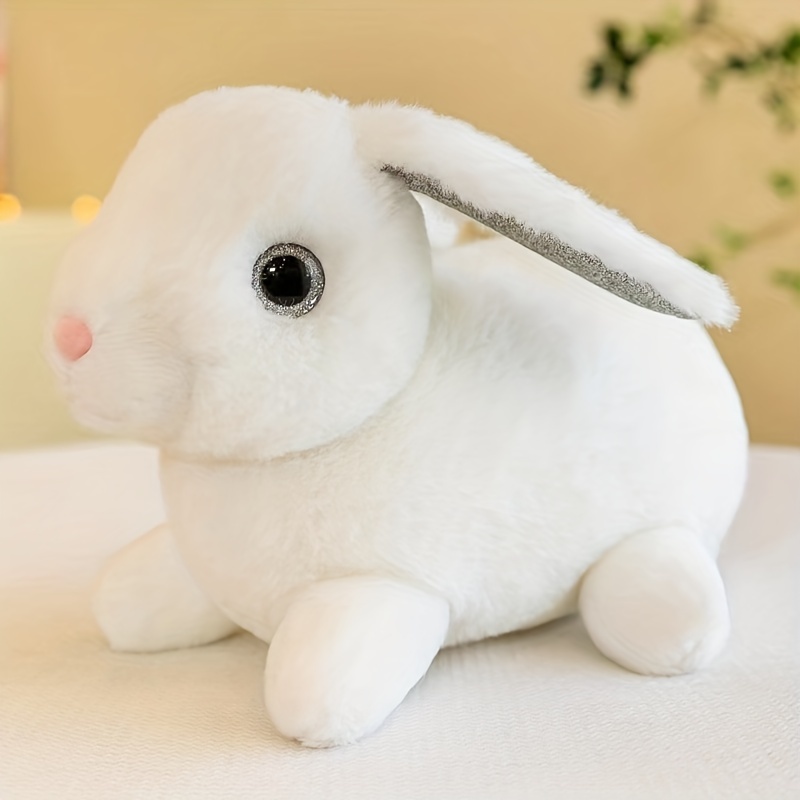 Plush Toys For Halloween, Thanksgiving, Christmas Celebrations, Cute Soft  Toys - Big Ear Bunny Plush Cute Rabbit - Temu