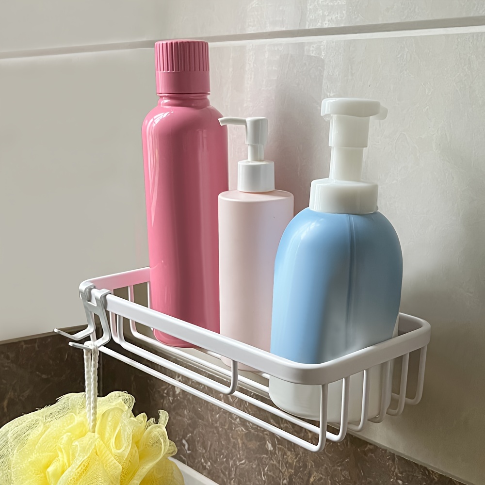 1pc Angolo Doccia Caddy, Mensola Da Bagno Montata A Parete, Mensola  Appendiabiti Da Bagno Senza Fori, Cestino Portaoggetti Cosmetici, Porta  Shampoo Doccia Gel Organizzatore, Accessori Da Bagno - Temu Switzerland