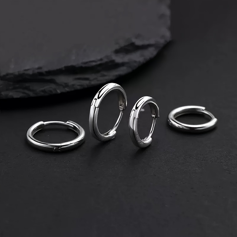 Platinum earrings for on sale mens with price