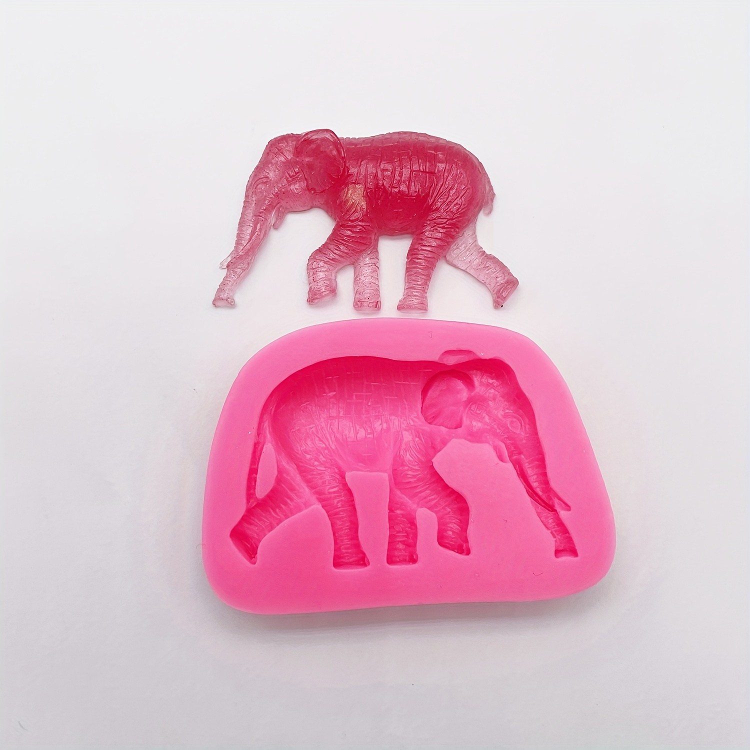 1pc Cute Animal Shape Ice Cube Tray Elephant And Dinosaur - Temu