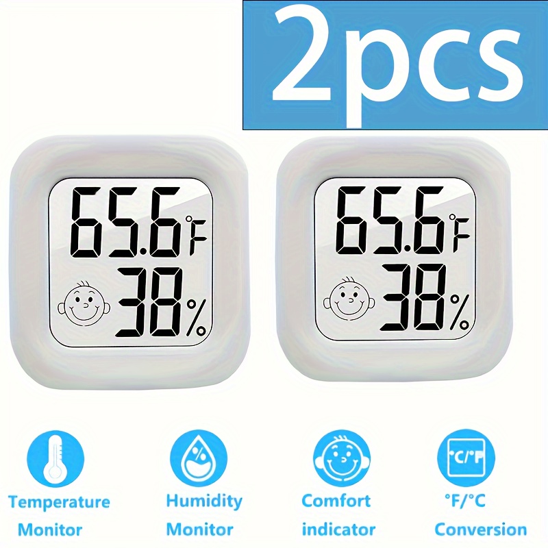 Capteur intelligent Mini humidité et température mètre Portable température  humidité mètre thermomètre hygromètre Max Min valeur affichage LCD