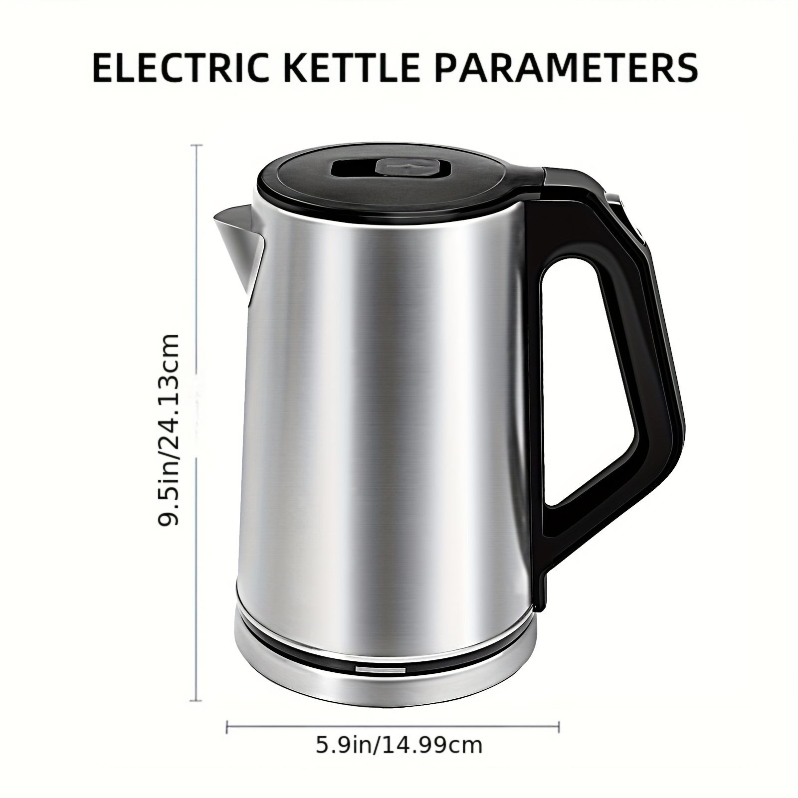 NEW Stainless Steel Electric Kettle, 2L Large Capacity Household Electric  Kettle