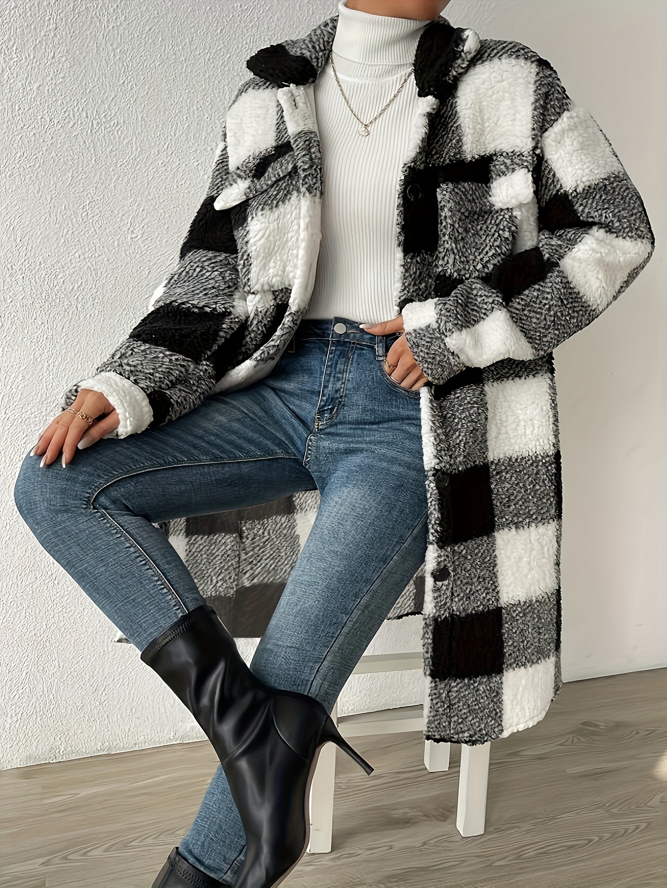 Abrigo Para Mujer Invierno - Temu