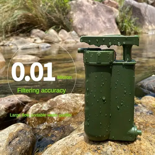 Filtro Mini potabilizador de agua, para uso individual