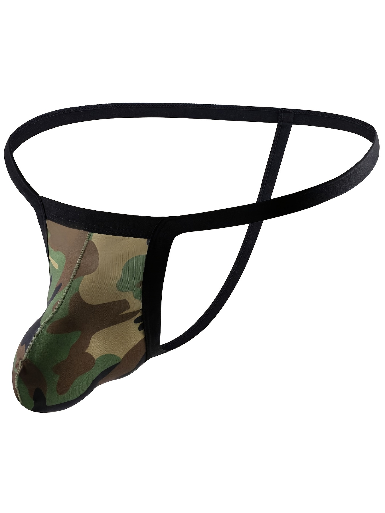 Men's Sexy Camouflage Print Comfortable Hollow G strings - Temu