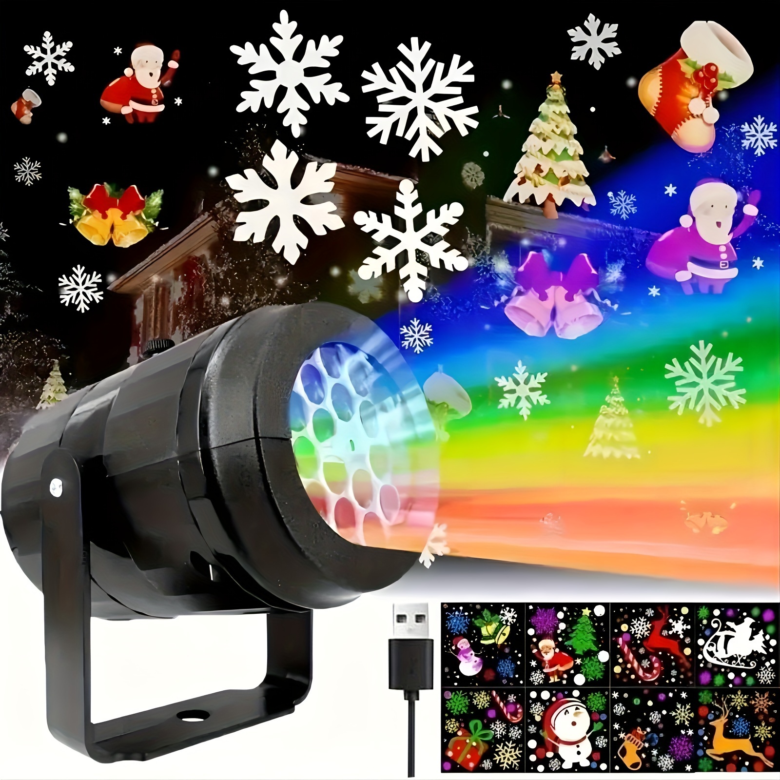 Disco Lights,Party Lights,Dj Strobe Lights Rave Light Stage Light Projector  Effect LED Sound Activated with Remote Control for Xmas Bar Parties Karaoke  KTV Chri…