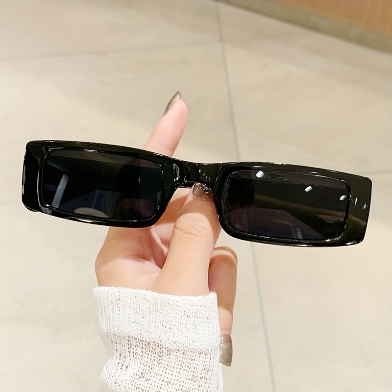 

Y2k Rectangular Fashion Fashion Glasses For Women Men Punk Anti Glare Sun Shades For Beach Party Club