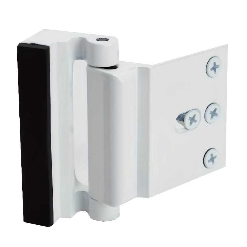 Door Reinforcement Lock With 4 Screws Home Security Door - Temu