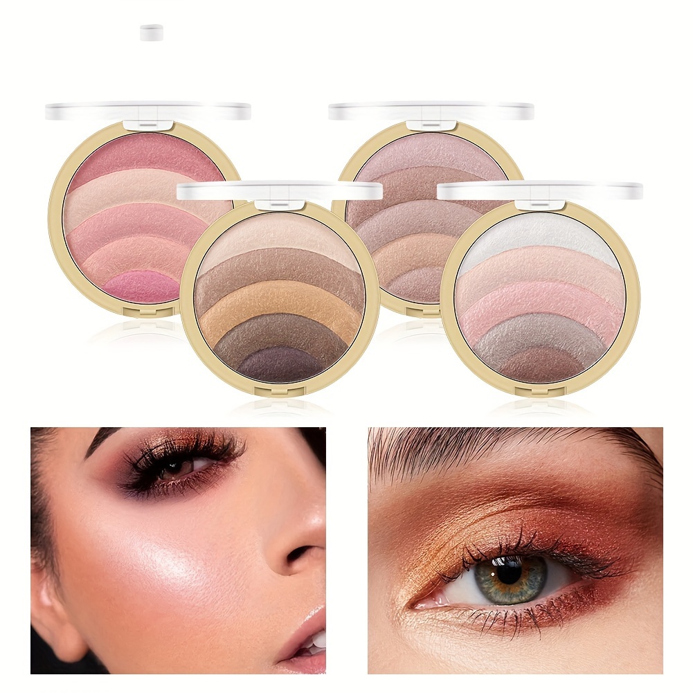 Miss Rose Glitter Pigment Eyeshadow Palette Loose Powder Shimmer Up Eye  Womens