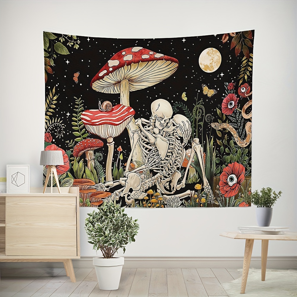 Floral Wall Tapestry - Temu Canada