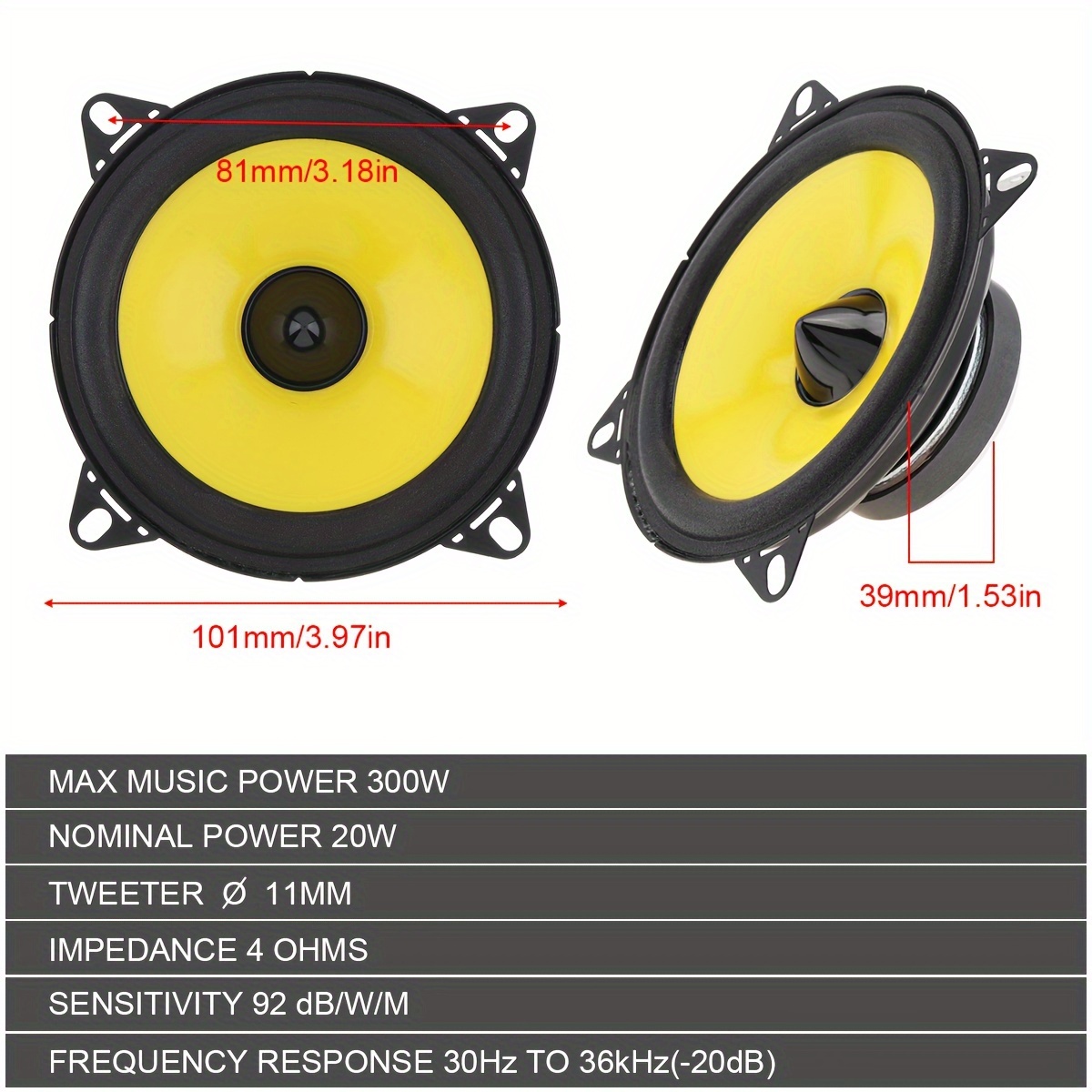 The range, Frequency, Sensitivity, Auto sensitivity