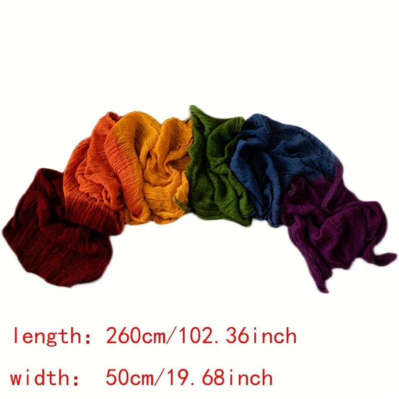 Iridescence Stretch Newborn Baby Wrap, Tie Dye Rainbow Design
