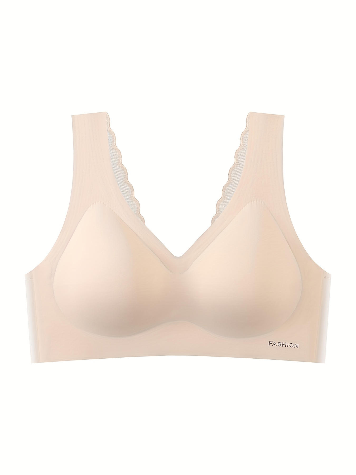 SLOGGI Invisible Bra, Womens Zero Feel Seamfree Bralette with Removable  Pads White : : Clothing, Shoes & Accessories