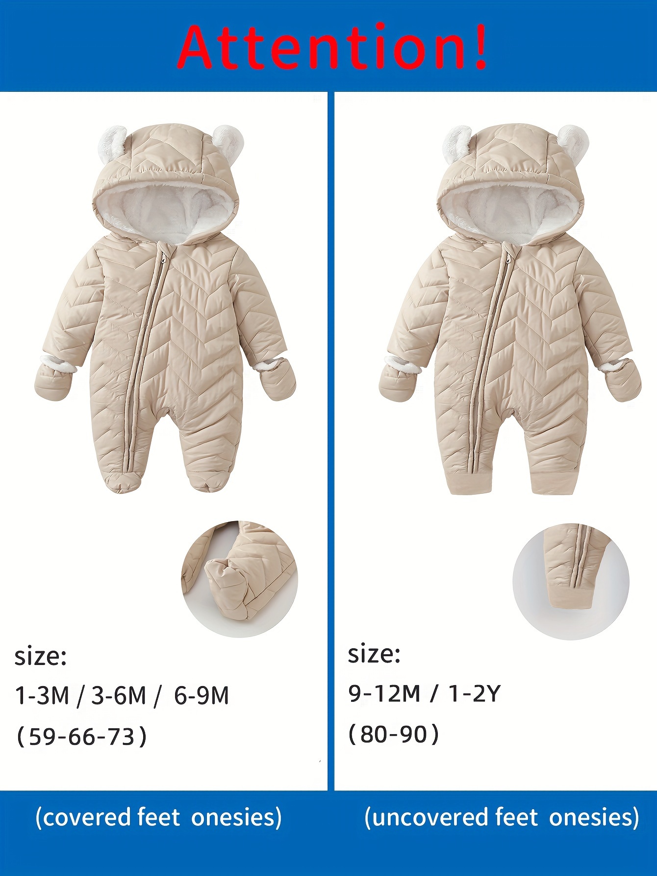 Estos monos térmicos para bebés son perfectos para el invierno