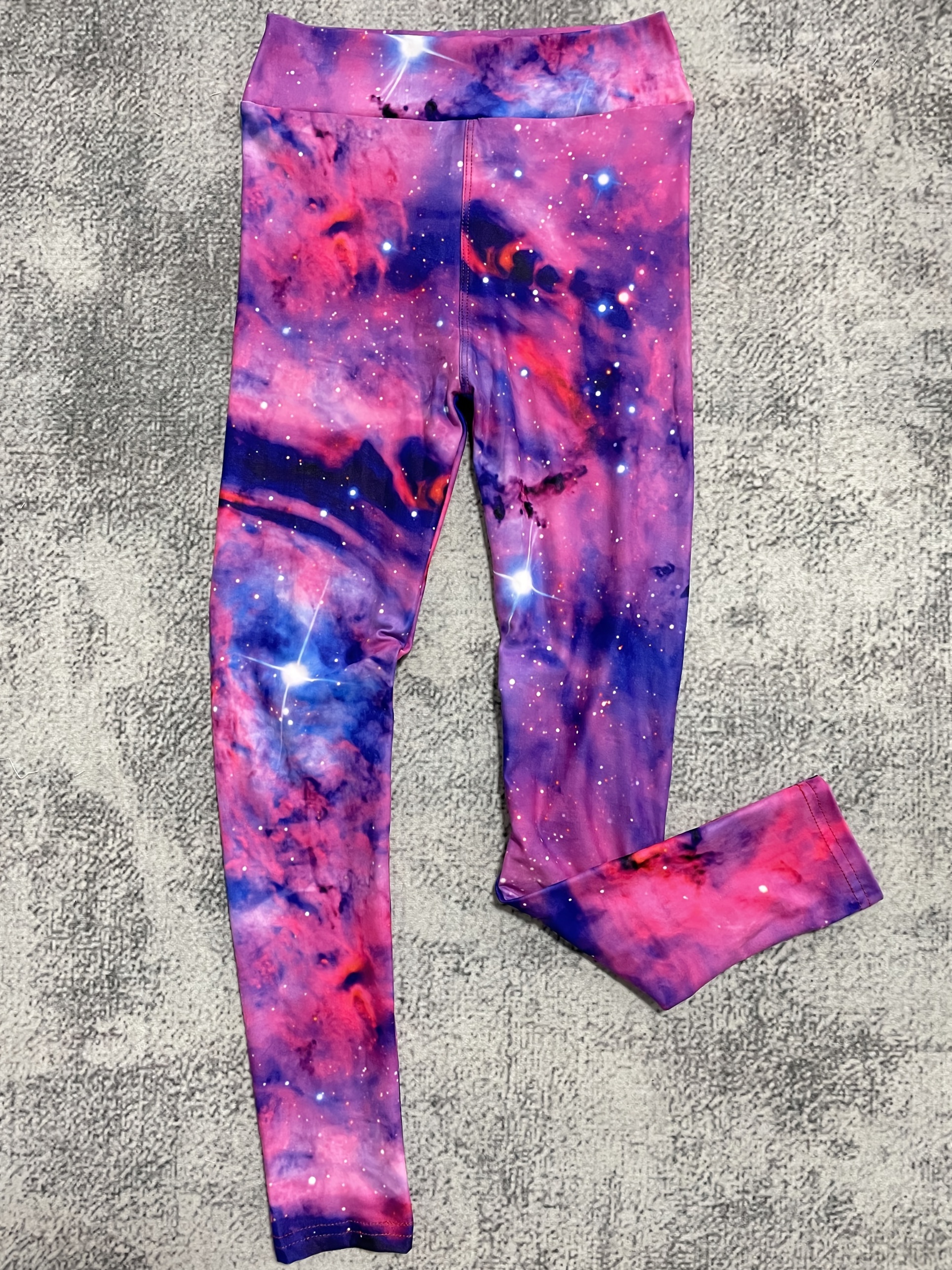  Galaxy Star Space Girls Leggings Printed Pants Clothes
