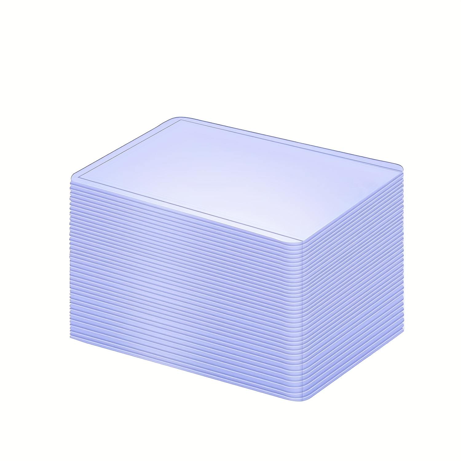  100 Pack Top Loaders for Cards Sleeves Hard Plastics