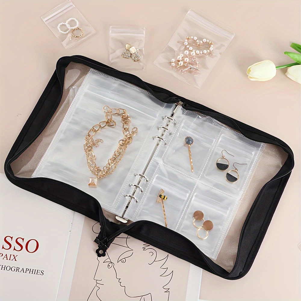 Jewelry Organizer For Travel, Multipurpose Jewelry Storage Book