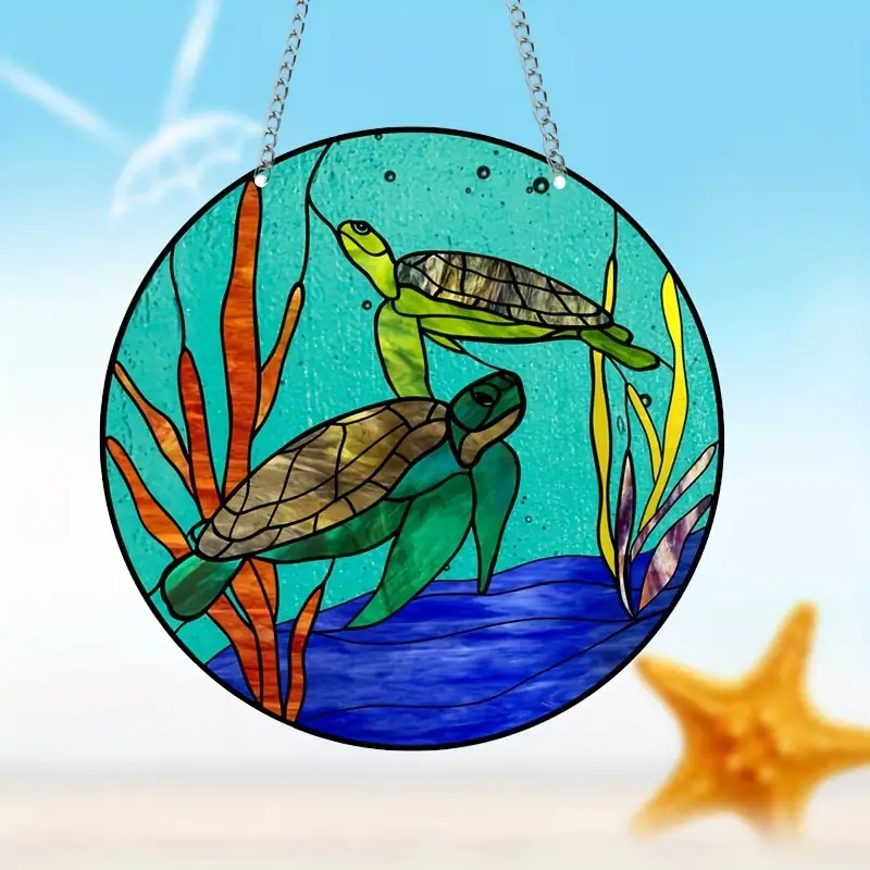 1pc Turtle Hobbies Collection Acrylique Décorations À - Temu France