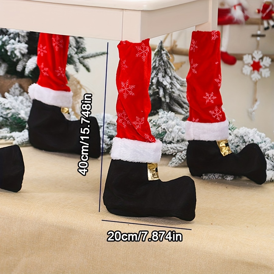 2pcs fabric table christmas socks creative Temu Australia