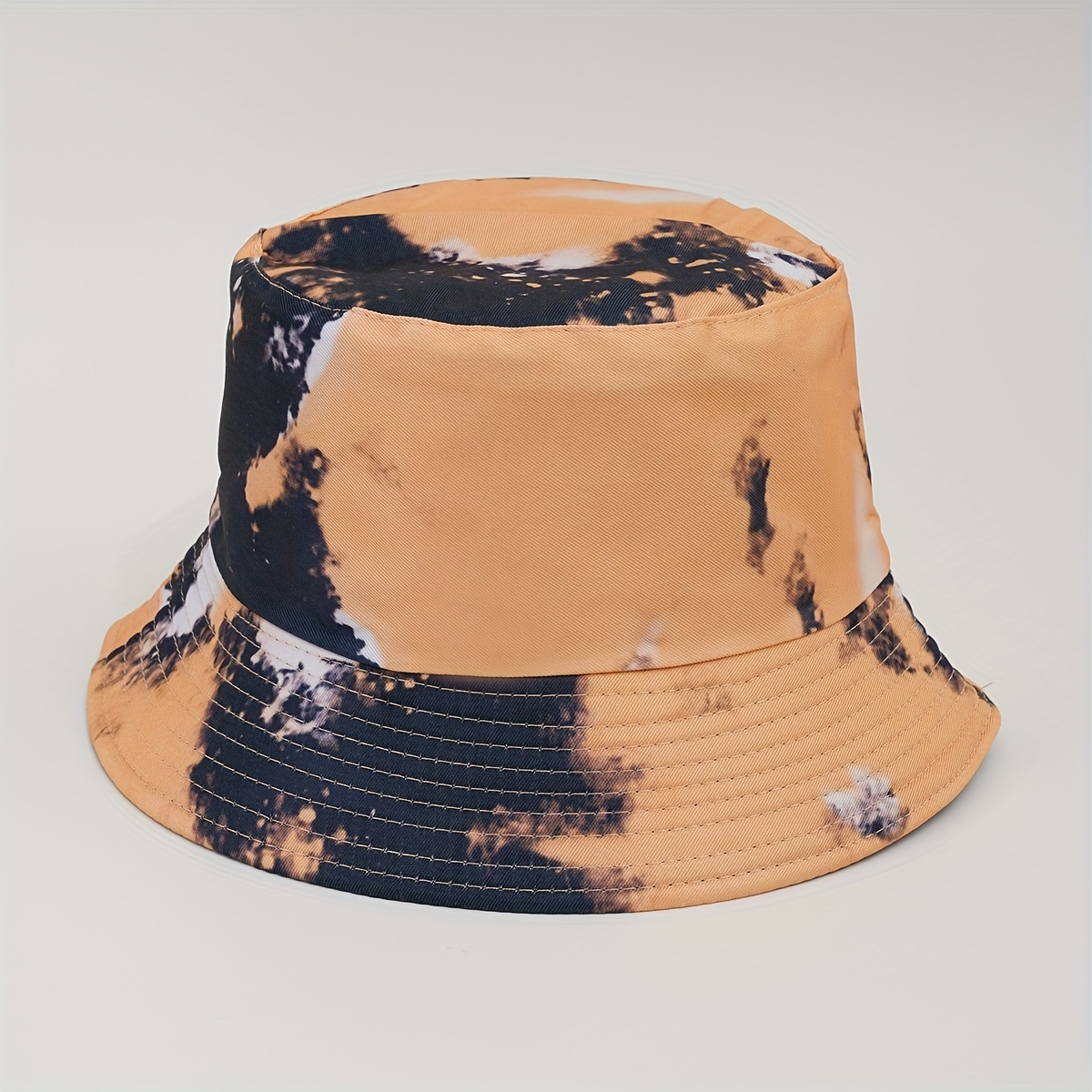 Tie Dye Print Bucket Hat Unisex Travel Beach Hats