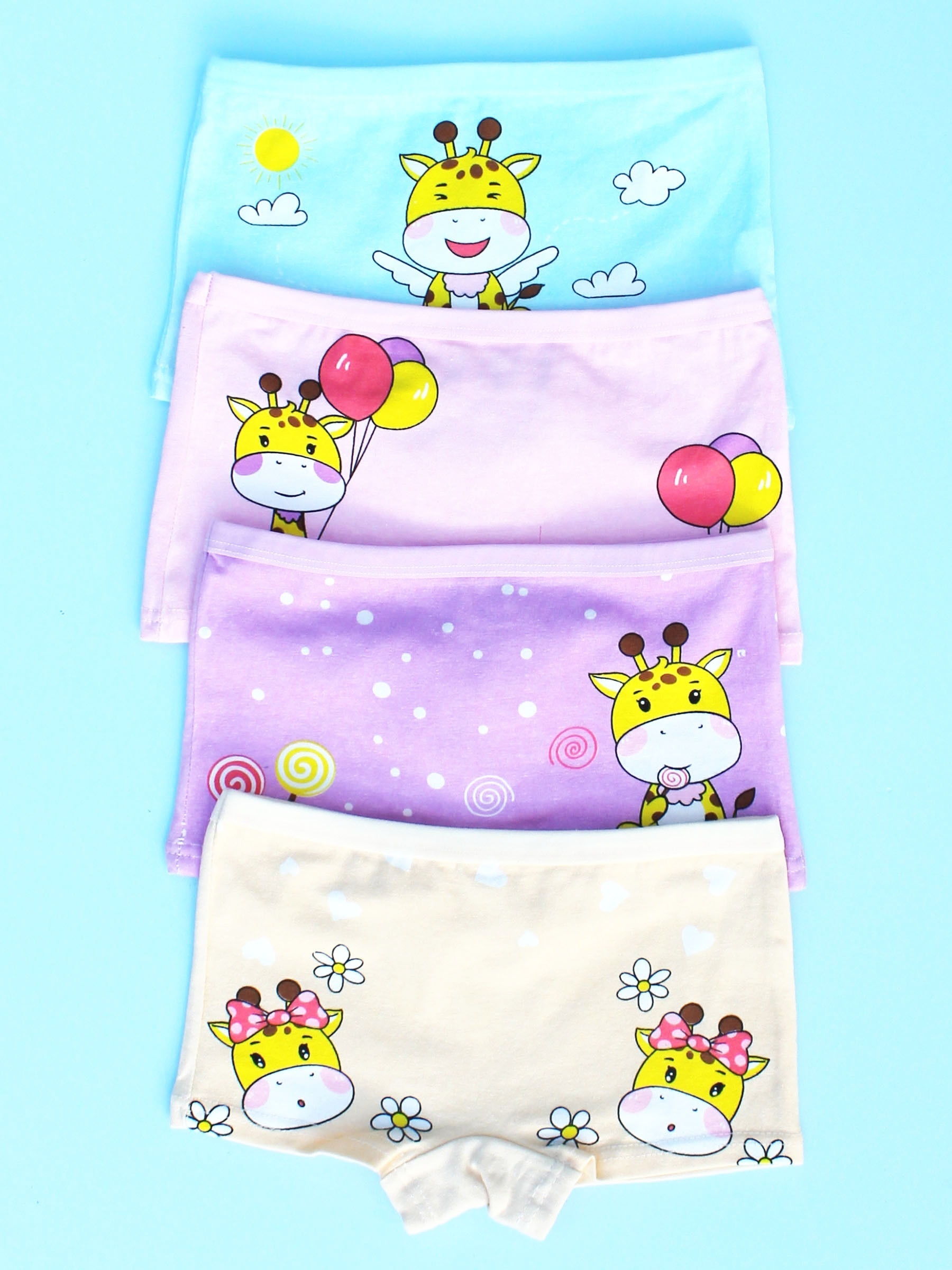 Kids Panties With Print For Girls Children's Underwear Baby