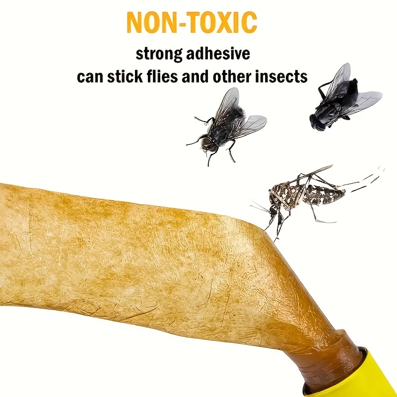 Fly Stick Sticky Fly Traps For Indoors And Outdoor Non toxic - Temu