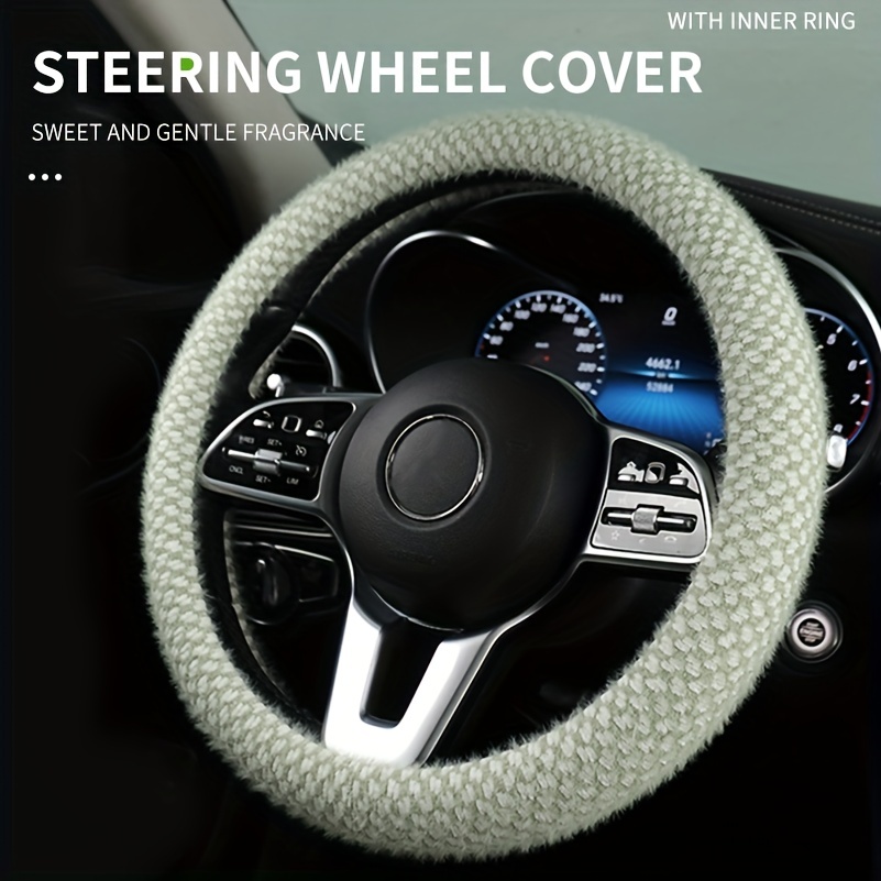 Plush Steering Wheel Covers For Cars - Temu