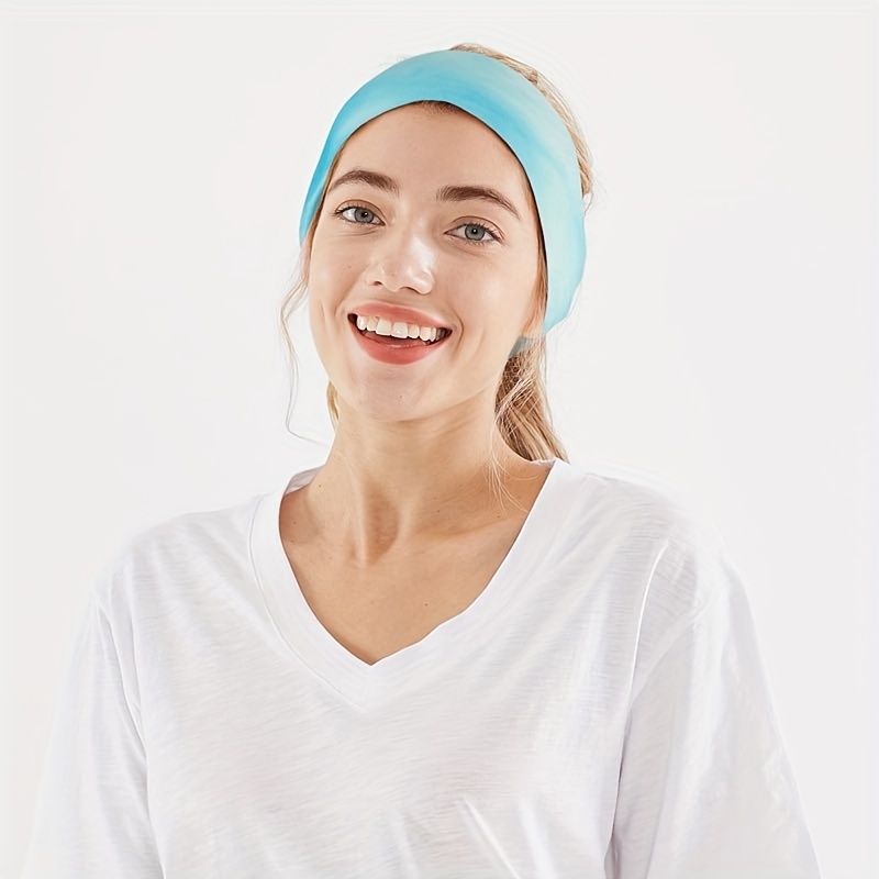 Tie Dye Wide Boho Headband for Women