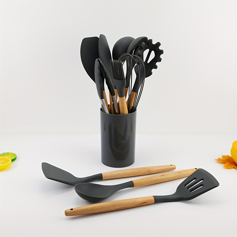 Soporte de utensilios de cocina de granja de gran tamaño | Vajilla de  cerámica blanca para almacenamiento de utensilios de cocina