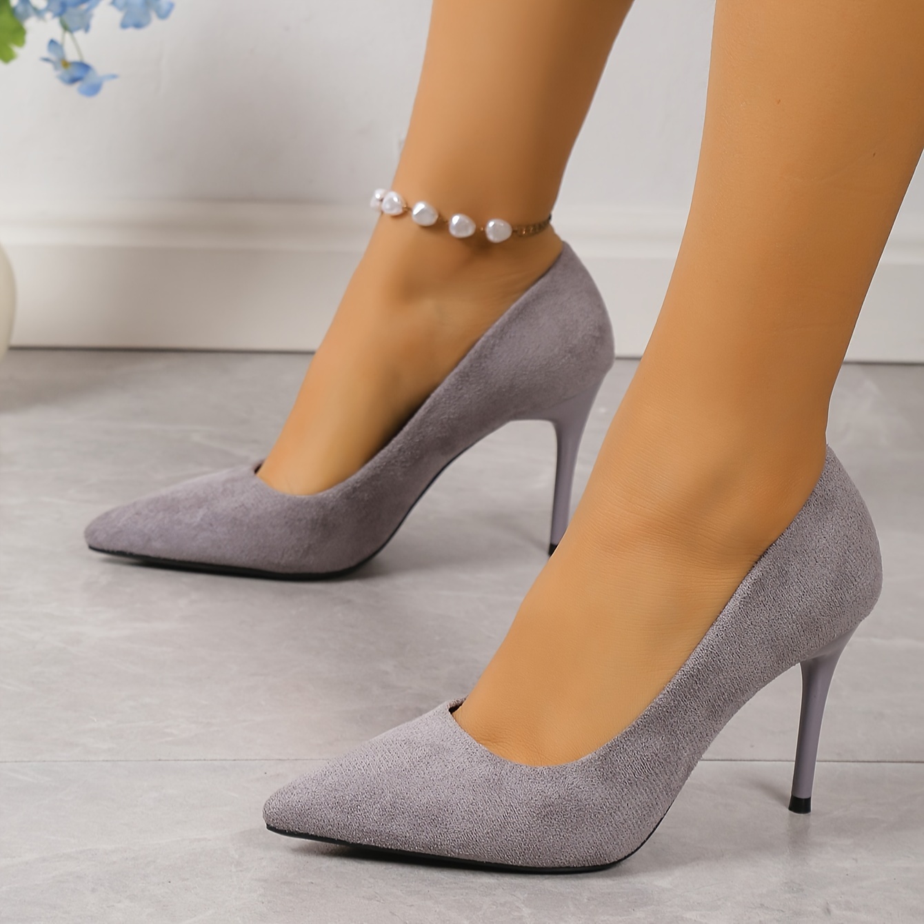 Gray heels sale