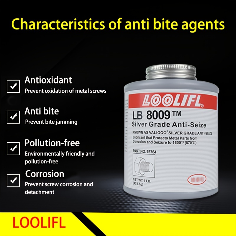 LB8150 Silver Anti seize Agent High Temp Resistant 5000