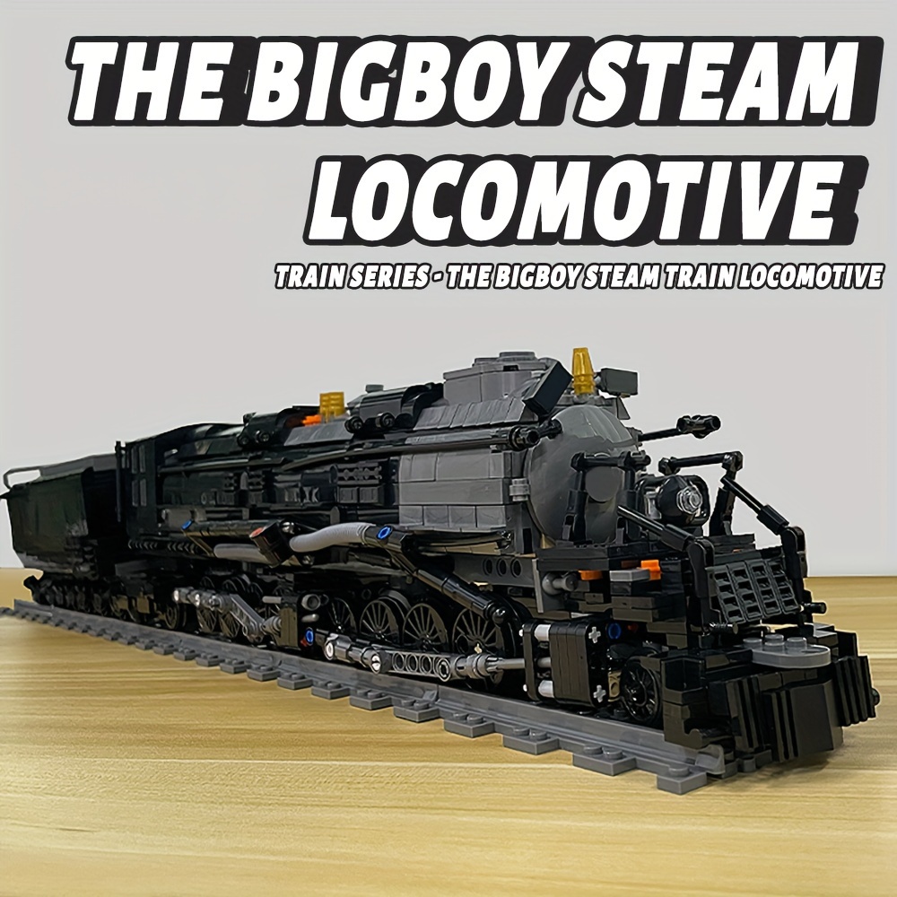City Train Set Steam Bullet Vehicle Cargo Railway Station Model Building  Blocks Brick Tracks Rail No Motor Kits Carriage Kid Toy