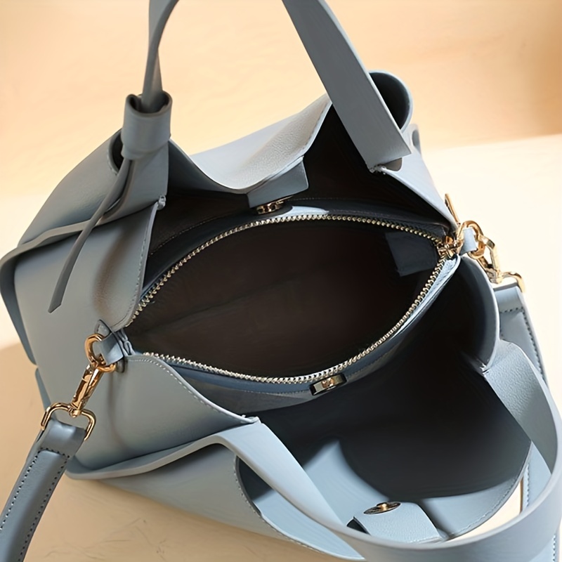 Minimalist tote bag outlet with pu handle