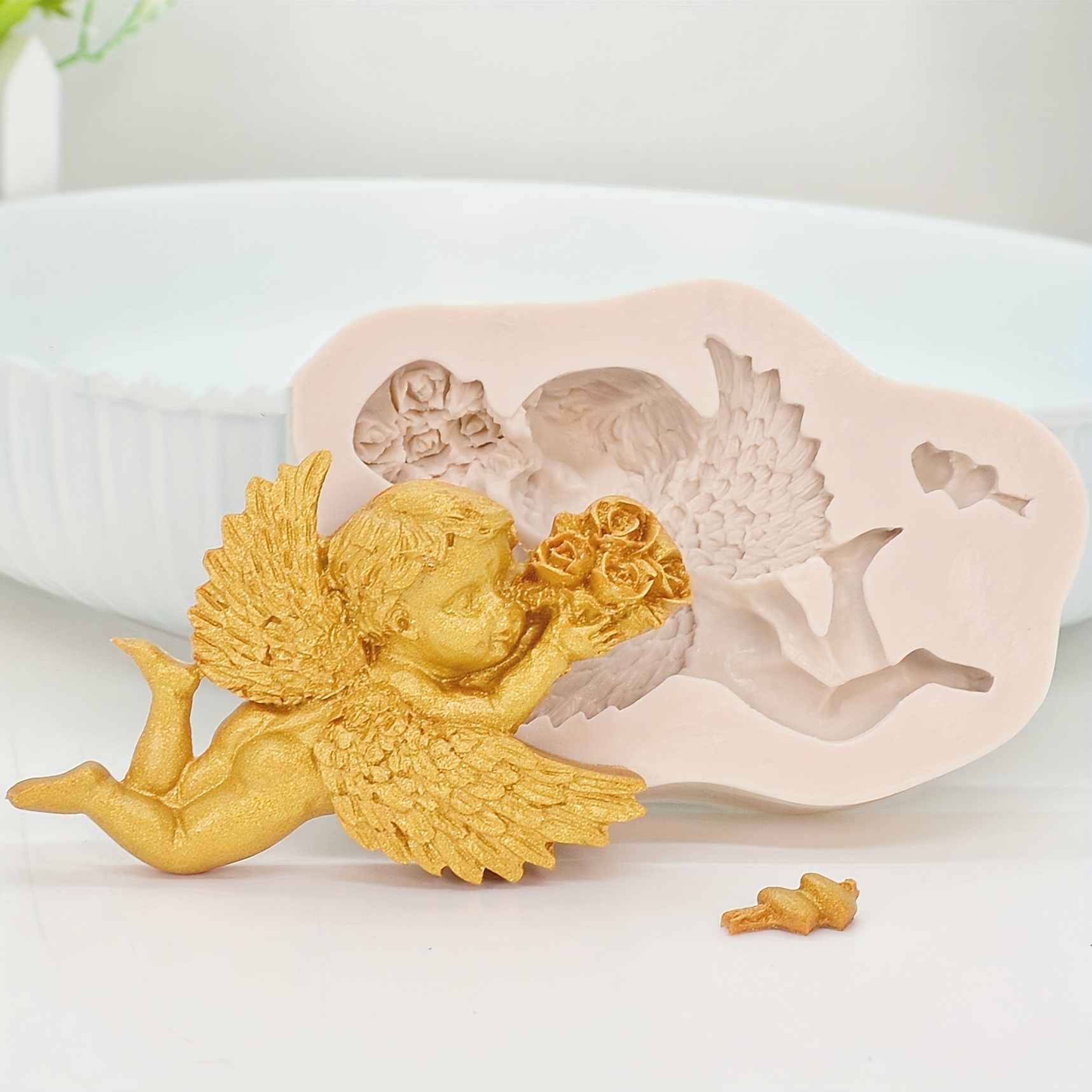 3d Silicone Baby Stuff Chocolate Molds For Diy Cake - Temu