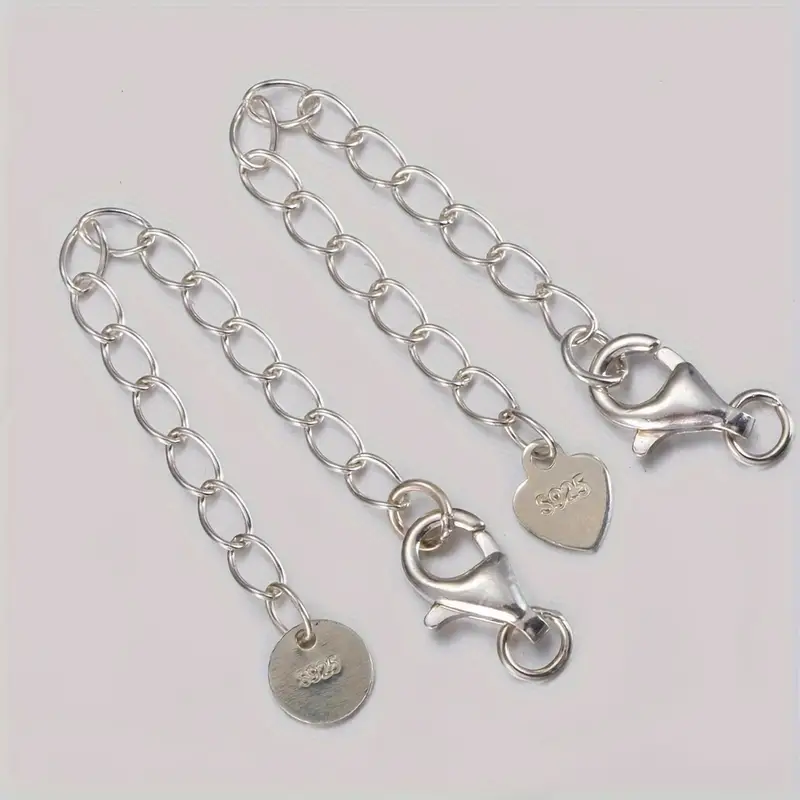 Metal Bracelets Extended Chain Necklace Extension Buckle - Temu