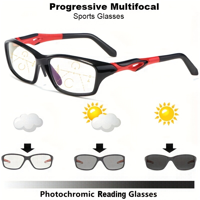 New titanium alloy men's fashion photochromic square myopia glasses ladies  optical prescription glasses 0 -0.5 -0.75 to -6.0