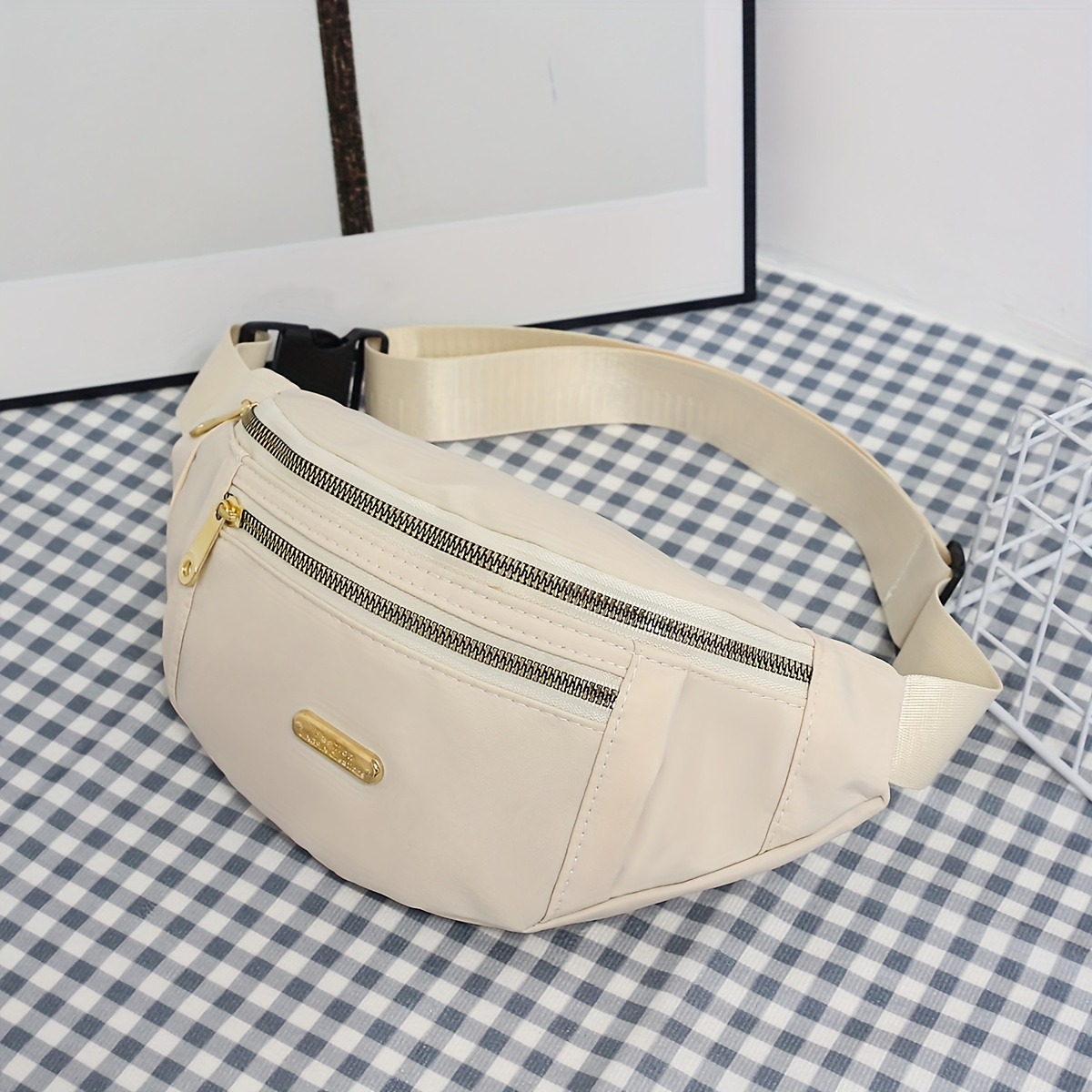 TEMU Sac Banane Multicolore pour Sports de , Domicile-Travail, Voyage, Sac Bandoulière Léger et Tendance pour Sorties et , Sac de Poitrine, Pochette