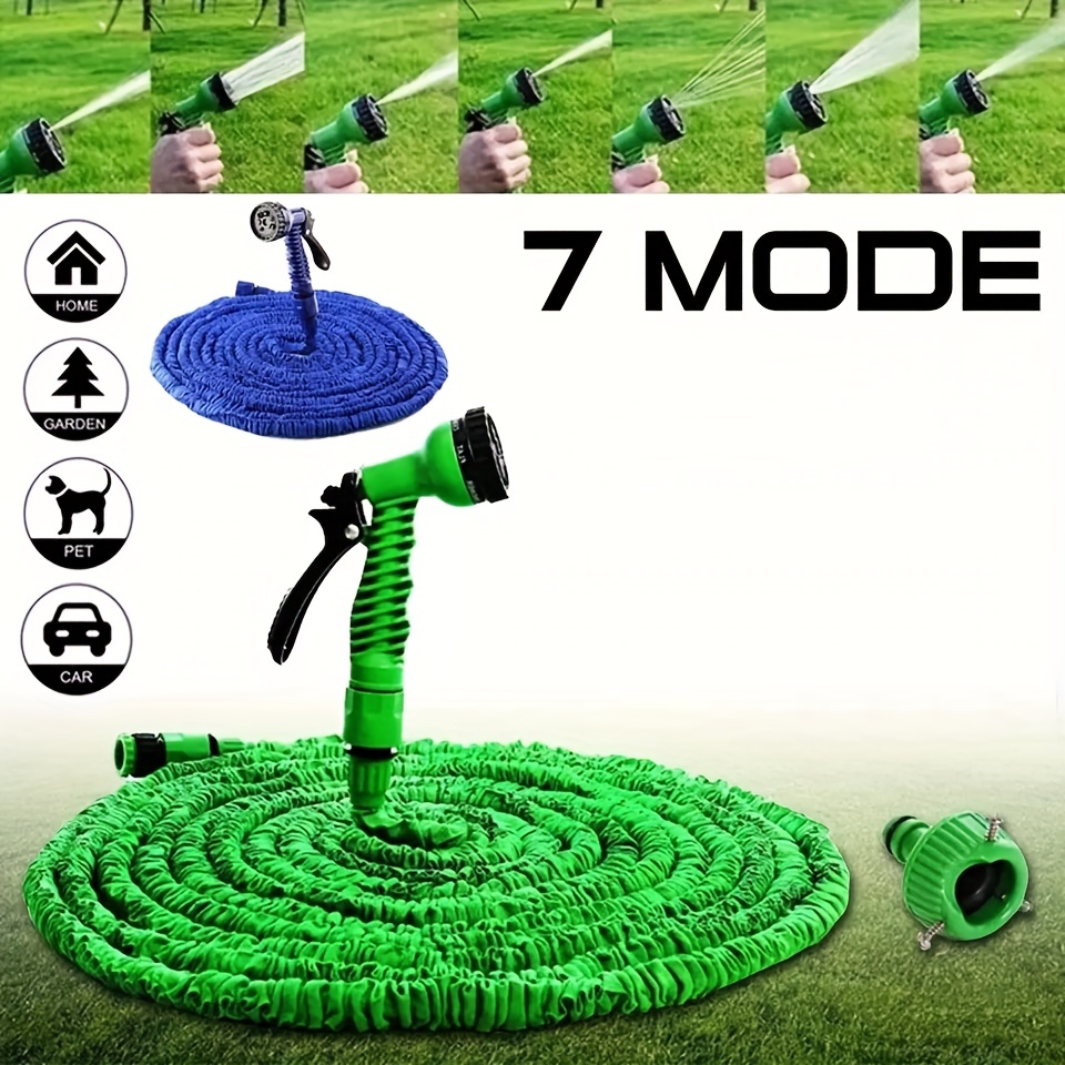 25 'retractable Hose Hose Garden Watering Tube Water Tube - Temu
