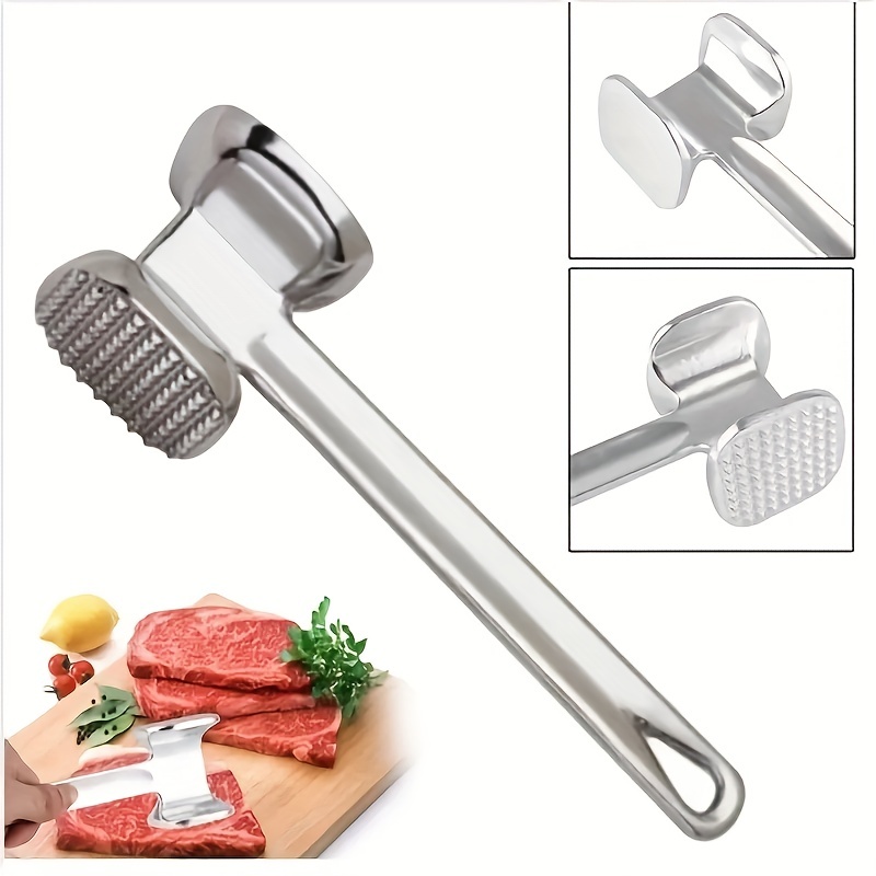 Meat Tenderizer Hammer Stainless Steel Steak Loose Meat - Temu