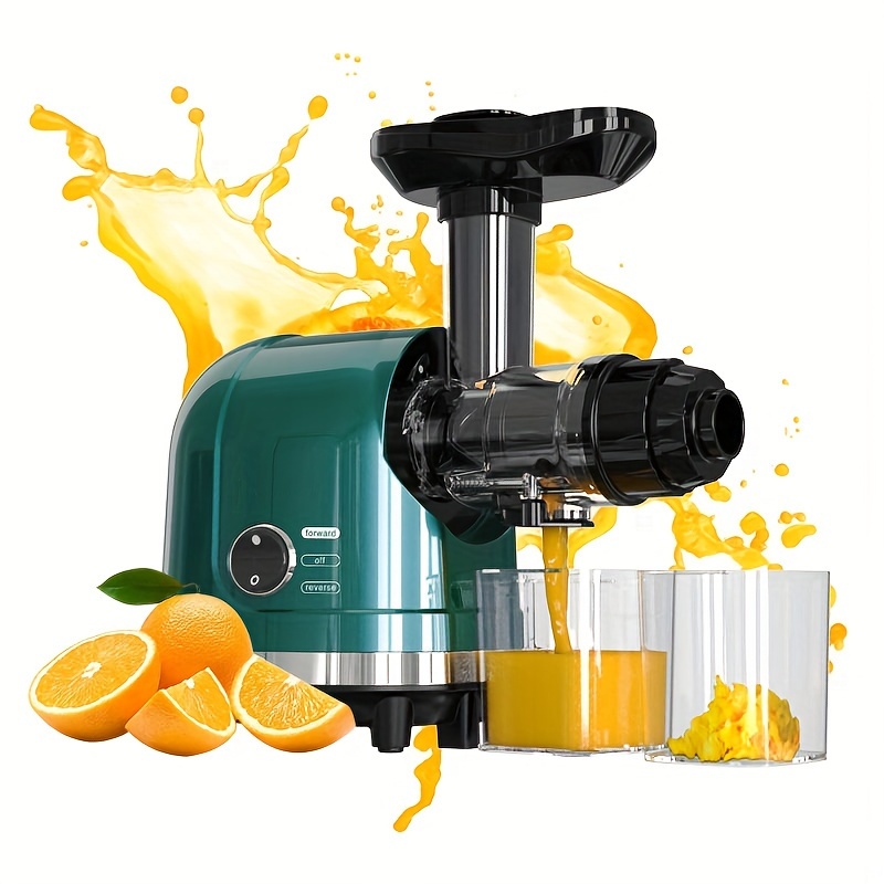 Low-speed Slow Juicer, Fully Automatic Juicer Juice Residue Separation  Household Multifunctional Fruit Small Commercial Original Juice Machine  Automat