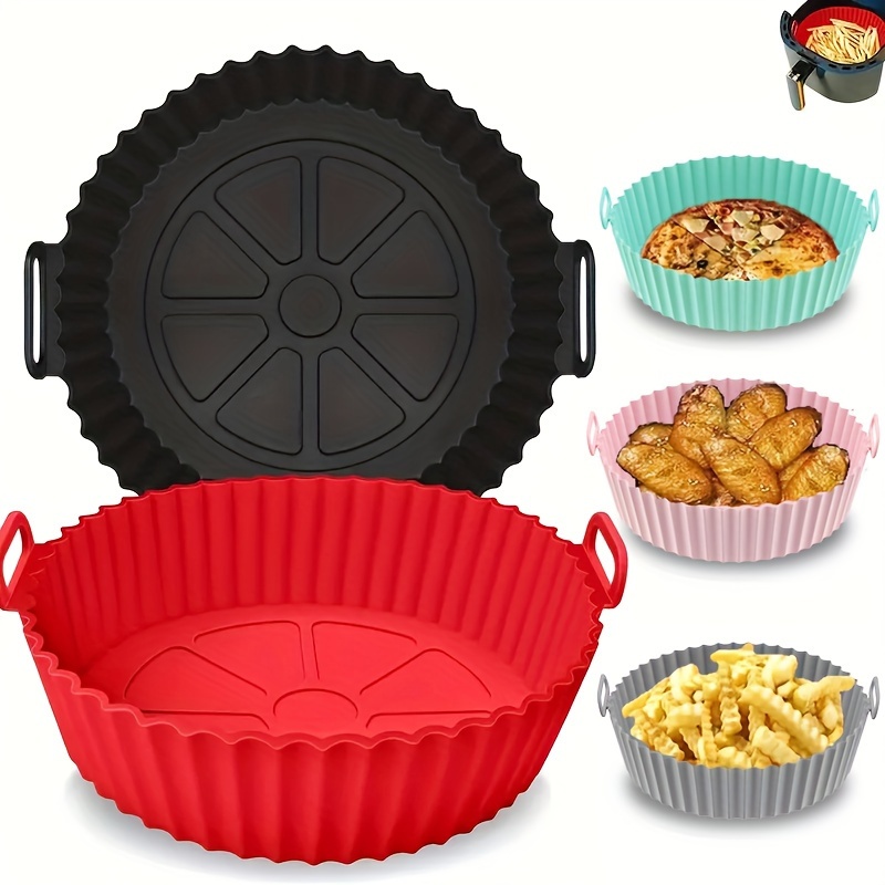 Air Fryer Liners Para 4 7QT 8 Pulgadas Silicona Air Fryer - Temu Mexico